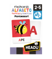 Flashcards Alfabeto Tattile e Fonetico Montessori
