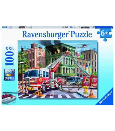 Puzzle da 100 Pezzi XXL - Pompieri