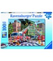 Puzzle da 100 Pezzi XXL - Pompieri