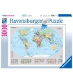 Puzzle da 1000 Pezzi Mappamondo Politico