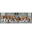 Puzzle da 1000 Pezzi Panorama - Beagles