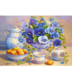 Puzzle da 1000 Pezzi - Bouquet Blu