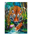 Puzzle da 1000 Pezzi - Grasping tiger