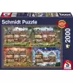 Puzzle da 2000 Pezzi - Le 4 Stagioni della Casa