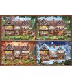 Puzzle da 2000 Pezzi - Le 4 Stagioni della Casa