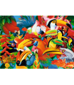 Puzzle da 500 Pezzi - Colourful birds