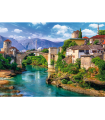 Puzzle da 500 Pezzi - Old Bridge in Mostar, Bosnia and Herzegovina