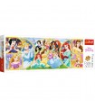 Puzzle da 500 Pezzi Panorama - Principesse Disney: Ritorno al Mondo delle Principesse