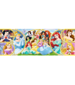 Puzzle da 500 Pezzi Panorama - Principesse Disney: Ritorno al Mondo delle Principesse