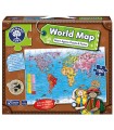 World Map Puzzle & Poster