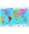 World Map Puzzle & Poster