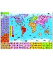 World Map Puzzle & Poster