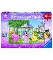 2 Puzzle da 24 Pezzi - Principesse Disney
