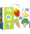 4 Puzzle in 1 Sagomato - Baby Classic: Frutta e Verdura