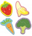 4 Puzzle in 1 Sagomato - Baby Classic: Frutta e Verdura