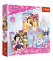3 Puzzle in 1 - Principesse Disney: Il Mondo Incantato delle Principesse