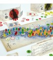 Small Samurai Empires - Gioco da Tavolo di Strategia per 2-4 Giocatori | Controllo del Territorio nel Giappone Medievale