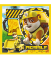 3 Puzzle in 1 Paw Patrol Marshall Rubble e Chase