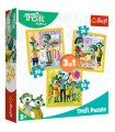 3 Puzzle in 1 - Treflikow: Insieme è Divertente
