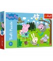 Puzzle da 30 Pezzi - Peppa Pig: Escursione nella Foresta