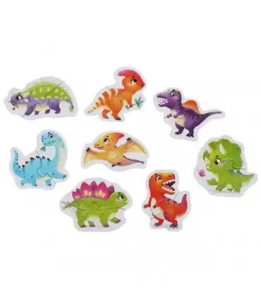 8 Puzzle in 1 - Puzzlika: Simpatici Dinosauri