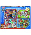 4 Puzzle da 42 Pezzi - Paw Patrol