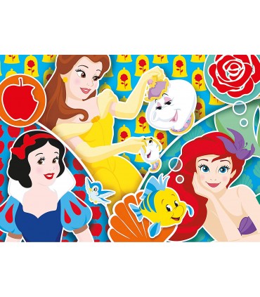 2 Puzzle da 20 Pezzi - Disney Princess