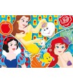 2 Puzzle da 20 Pezzi - Disney Princess