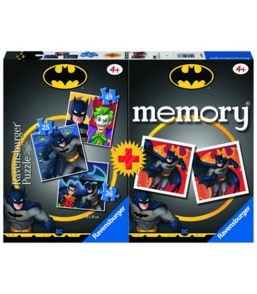 Multipack Memory + 3 Puzzle - Batman