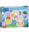 4 Puzzle in 1 Sagomato - Peppa Pig