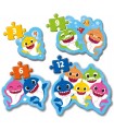 4 Puzzle in 1 - My First Puzzles: Baby Shark