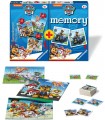 Multipack Memory + 3 Puzzle - Paw Patrol
