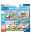 4 Puzzle in 1 - Peppa Pig