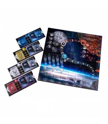 Rocketmen - Gioco da Tavolo di Fantascienza, 1-4 Giocatori, Strategia e Deckbuilding, 60 Minuti di Avventura Spaziale