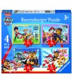 4 Puzzle in 1 - Paw Patrol B