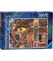 Puzzle da 500 Pezzi La Biblioteca Bislacca