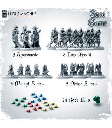 Black Rose Wars - Gioco da Tavolo Strategico di Magia e Combattimento per 2-4 Giocatori - Ludus Magnus Studio