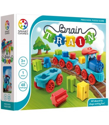 Smart Games Il Treno dei Sogni - Gioco Educativo per Bambini 3+ | 48 Sfide di Pensiero Critico e Creatività!