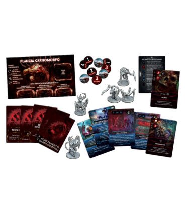 Nemesis: Carnomorphs - Gioco da Tavolo Cooperativo di Fantascienza con Miniature e Nuove Meccaniche - Fino a 5 Giocatori