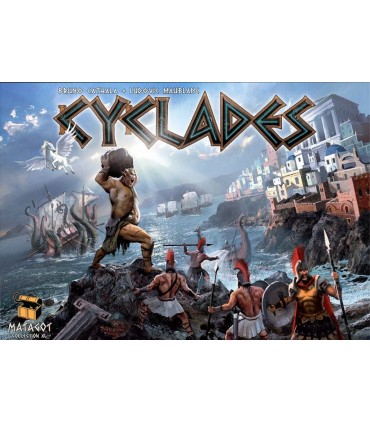 Cyclades - Gioco da Tavolo Strategico Ambientato nell'Antica Grecia | 2-5 Giocatori, 90 Minuti di Sfide Epiche
