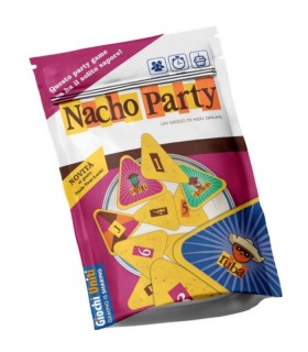 Nacho Party - Gioco da Tavolo Frizzante per Famiglie e Amici | 2-6 Giocatori | Divertimento e Strategia in 20 Minuti!