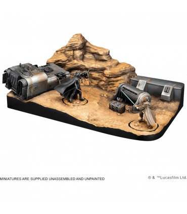 Star Wars Shatterpoint: You Cannot Run - Duel Pack - Obi-Wan vs Darth Vader - Miniature da Montare - Gioco Strategico 2 Giocator
