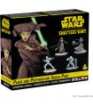Star Wars Shatterpoint: Luminara Unduli & Barriss Offee - Miniature Non Pitturate - Gioco da Tavolo 2 Giocatori EN
