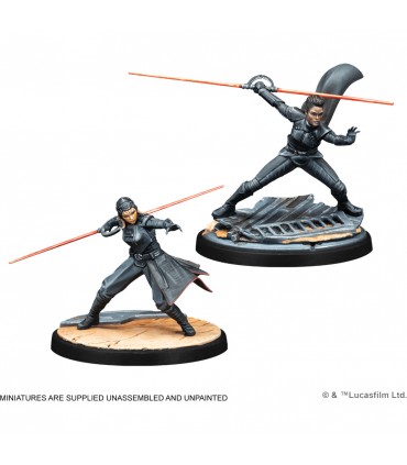Star Wars - Shatterpoint - Jedi Hunters - Gioco Strategico per 2 Giocatori, Miniature da Montare, 120 Min, Inglese