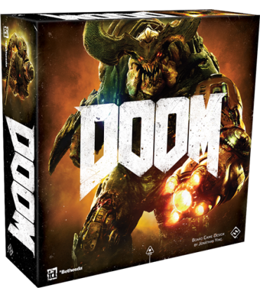Doom: Il Gioco da Tavolo - Avventura Strategica con Miniature, 2-5 Giocatori, 150 Minuti di Azione e Suspense!