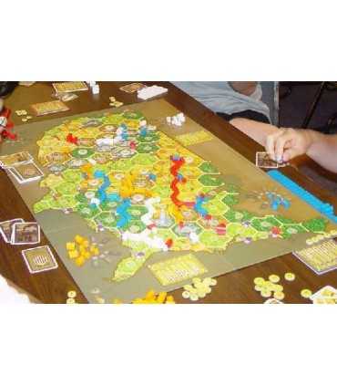 Catan Histories - I Coloni d'America: Gioco Strategico per 3-4 Giocatori, Gestione Risorse e Ferrovie nel 19° Secolo