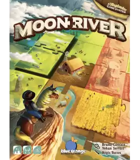 Moon River - Gioco da Tavolo di Costruzione e Strategia per Famiglie, 2-4 Giocatori, Età 8+, Divertimento in 45 Min!