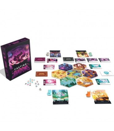 Casting Shadows - Gioco da Tavolo di Strategia e Magia per 2-4 Giocatori, Avventura Fantastica in Famiglia, 2023