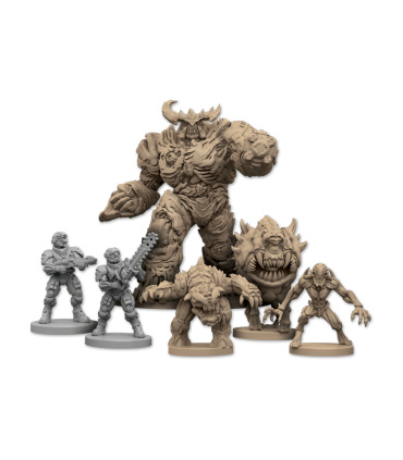 Doom: Il Gioco da Tavolo - Avventura Strategica con Miniature, 2-5 Giocatori, 150 Minuti di Azione e Suspense!