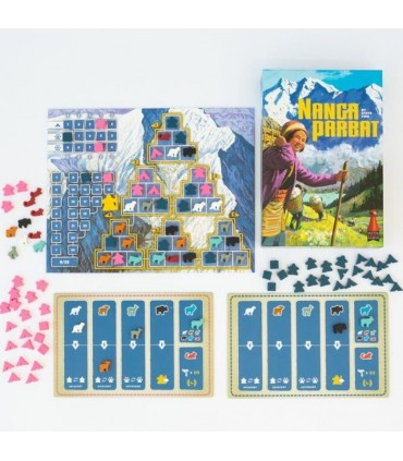 Nanga Parbat - Gioco da Tavolo Strategico per 2 Giocatori | Esplora l'Himalaya in 30 Minuti, Edizione 2023